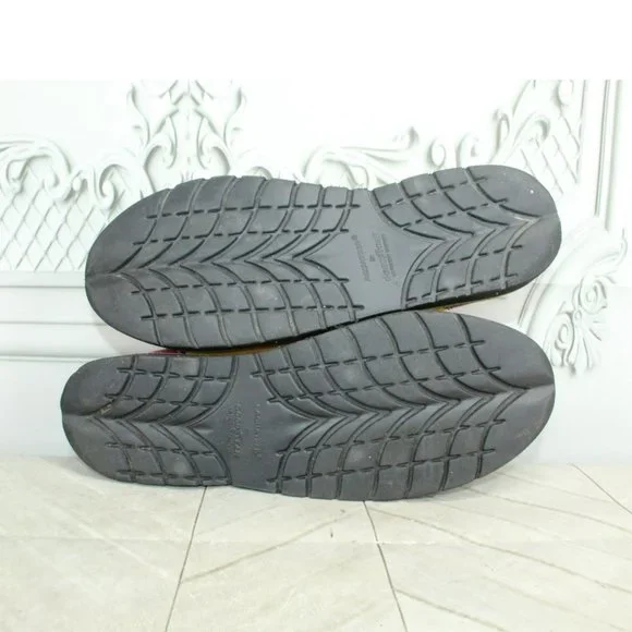 *Unbranded Unisex Multicolor Leather Slip On Lace Up Casual Oxford Shoes Size 7 - Picture 9 of 9